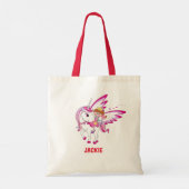 Prinses en Eenhoorn Halloween Tote Bag (Achterkant)