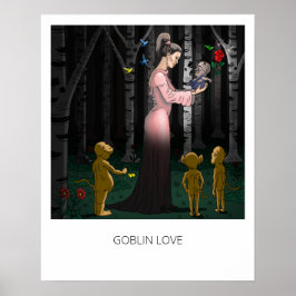 Prinses en Goblins Poster