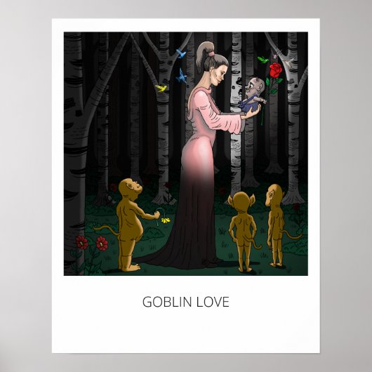 Prinses en Goblins Poster (Voorkant)