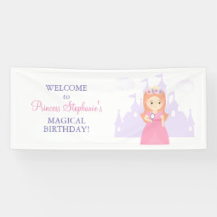 Prinses en haar toverspiegel spandoek