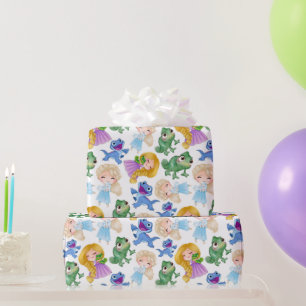Prinses en huisdieren cadeaupapier