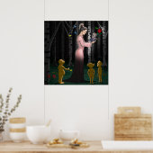 Prinses en Kobolden Poster (Keuken)