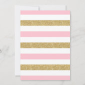 Prinses en piraat verjaardagsuitnodiging kaart (Achterkant)