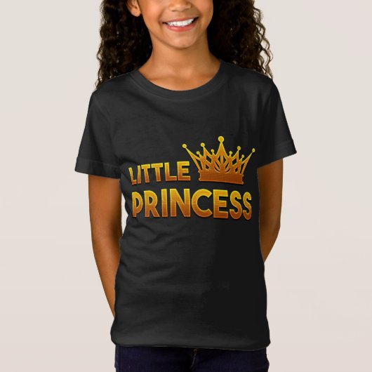 Prinses en prinses Shirten T-shirt (Voorkant)