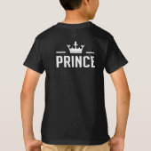 Prinses en prinses Shirten T-shirt (Achterkant)