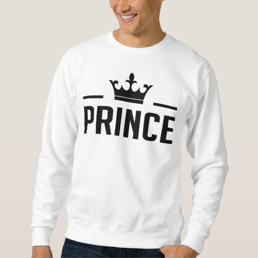 Prinses en prinses Shirten Trui (Voorkant)