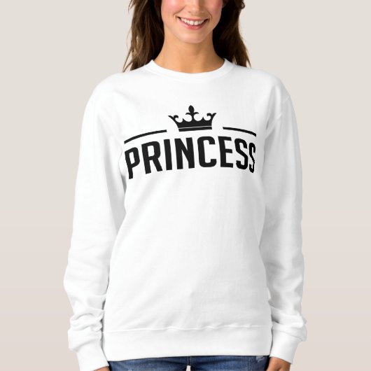 Prinses en prinses Shirten Trui (Voorkant)
