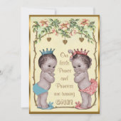  prinses en prinses zijn jarig kaart (Voorkant)