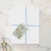 Prinses en Ridder feest, Prinses, Kinderverjaardag Cadeaulabel (Met Touw)