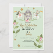 Prinses en Ridder partij, Prinses, kinderen Verjaa Kaart (Voorkant)