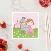 Prinses en Ridder party servetten (Insitu)