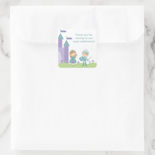 Prinses en Ridder Stickers (Tas)