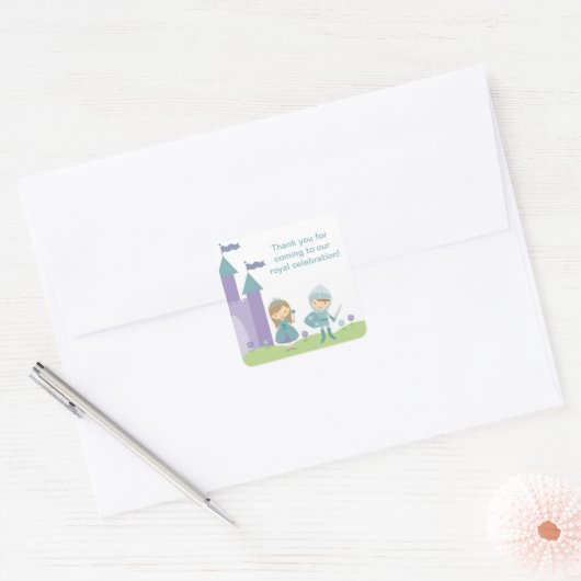 Prinses en Ridder Stickers (Envelop)