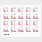 Prinses en Ridder Stickers (Vel)