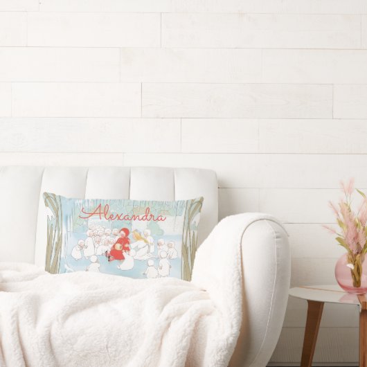 prinses en sneeuwkinderen Sibylle Von Olfers Kussen (Bank)