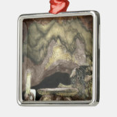 Prinses en Troll aan een tafel Metalen Ornament (Links)