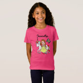 Prinses en Unicorn Persoonlijk Shirt (Voorkant volledig)