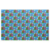 prinses en unicorn stof (Fat Quarter)
