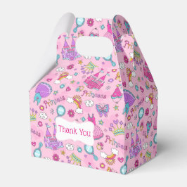 Prinses Gable Favor Doos Bedankdoosjes