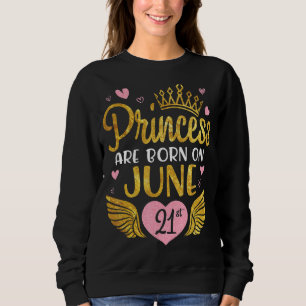 prinses geboren op 21 juni trui