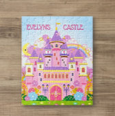 Prinses! Gepersonaliseerd kasteel grillig Legpuzzel