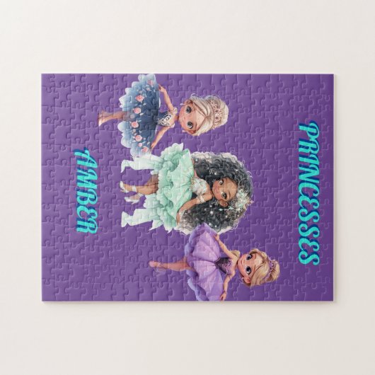 "PRINSES" GEPERSONALISEERD LEGPUZZEL (Horizontaal)