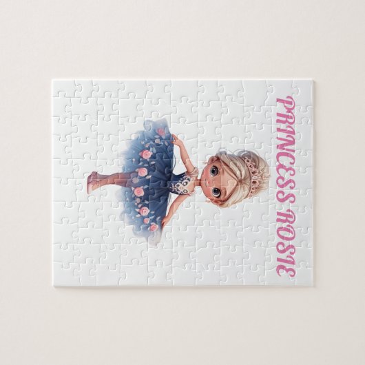 "PRINSES" GEPERSONALISEERD LEGPUZZEL (Horizontaal)