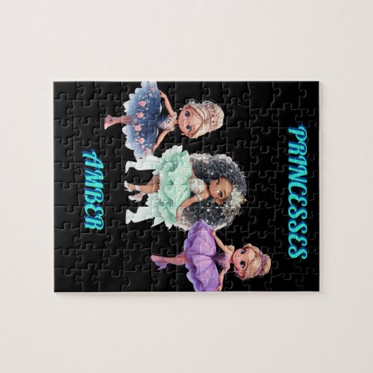 "PRINSES" GEPERSONALISEERD LEGPUZZEL (Horizontaal)