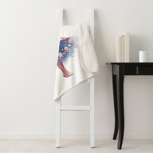 "PRINSES" GEPERSONALISEERD SHERPA DEKEN (In situ)