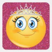 Prinses Gezicht Sticker - SRF (Voorkant)