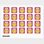 Prinses Gezicht Sticker - SRF (Vel)