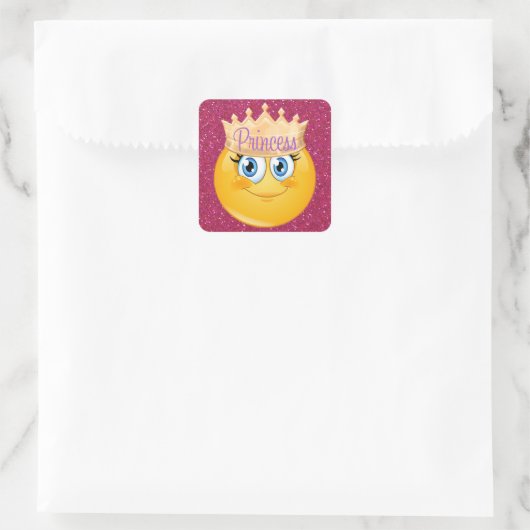 Prinses Gezicht Sticker - SRF (Tas)