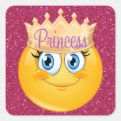 Prinses Gezicht Sticker - SRF (Voorkant)