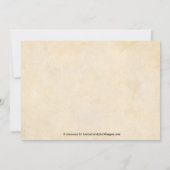  prinses Girl Baby Shower-uitnodigingen Kaart (Achterkant)