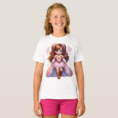 Prinses goed meisje t-shirt (Voorkant volledig)