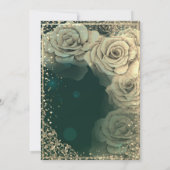 Prinses, Gold Tiara, diamanten Rozen Kaart (Achterkant)