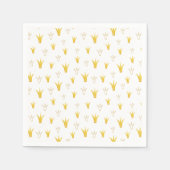 Prinses Gouden Kroon Servet (Voorkant)