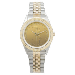 Prinses Grace Kelly van Monaco design #gold07 Horloge
