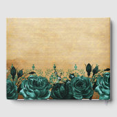  prinses Green Butterfly Quinceañera Gastenboek (Achterkant)