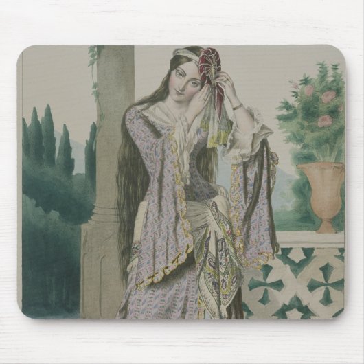 Prinses Helen, gegraveerd door de Thierry Brothers Muismat (Voorkant)