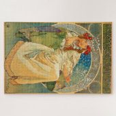 Prinses Hyacinth door Alphonse Mucha Legpuzzel (Horizontaal)
