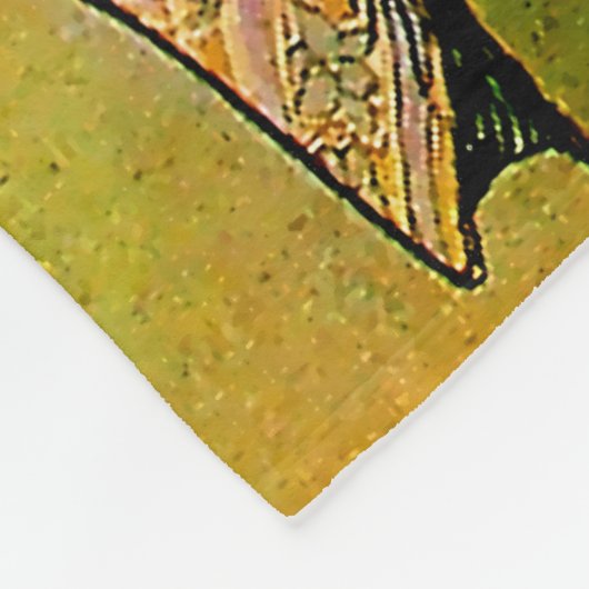 Prinses Hyacinth Poster door Alphonse Mucha Fleece Deken (Hoek)