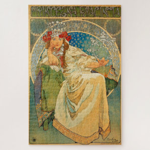 Prinses Hyacinth van Alphonse Mucha Legpuzzel