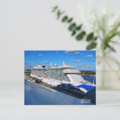 Prinses in de haven briefkaart (Staand voorkant)