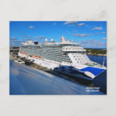 Prinses in de haven briefkaart (Voorkant)