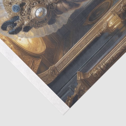 Prinses in de Victoriaans tijd Tissuepapier (Detail)