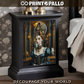 Prinses in de Victoriaans tijd Tissuepapier