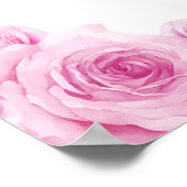 Prinses in een roze jurk Sweet Sixteen Welkom Poster (Hoek)