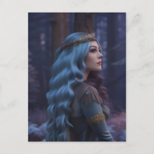 Prinses in het bos briefkaart