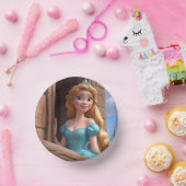 Prinses in het kasteel papieren kommen (Feest)